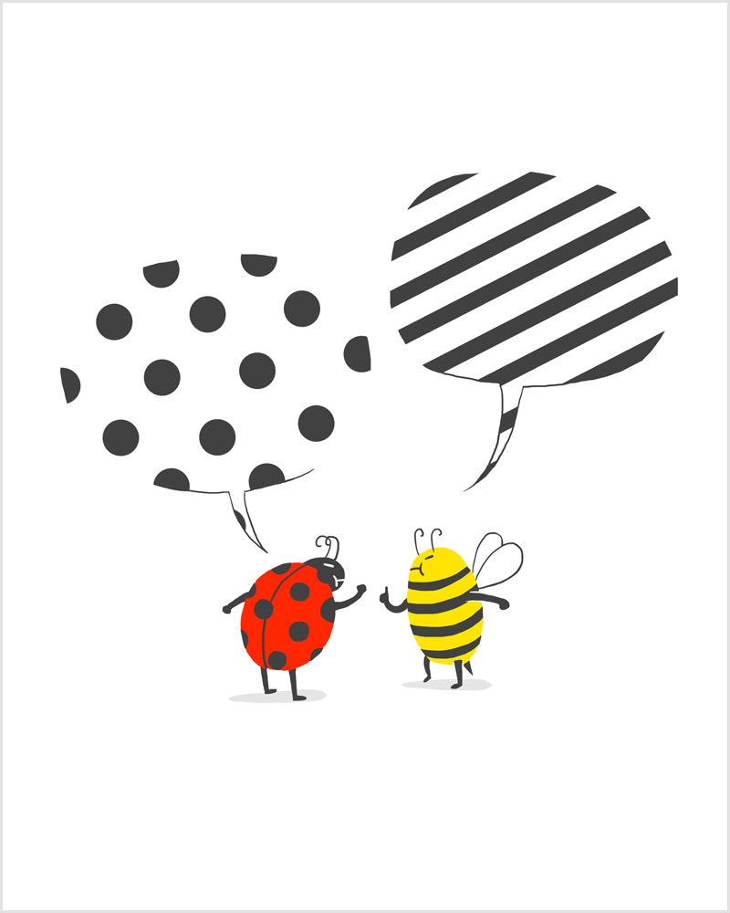 Pattern conflict - Art print