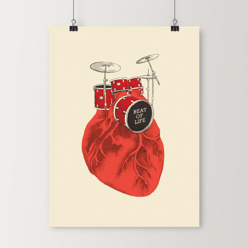 Beat of Life - Art print