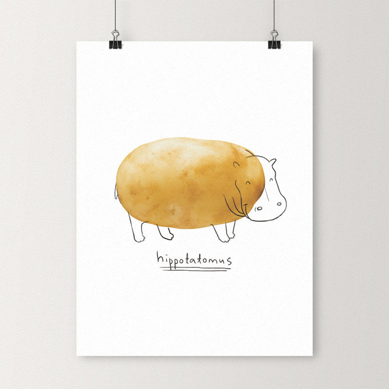 Hippotatomus - Art print