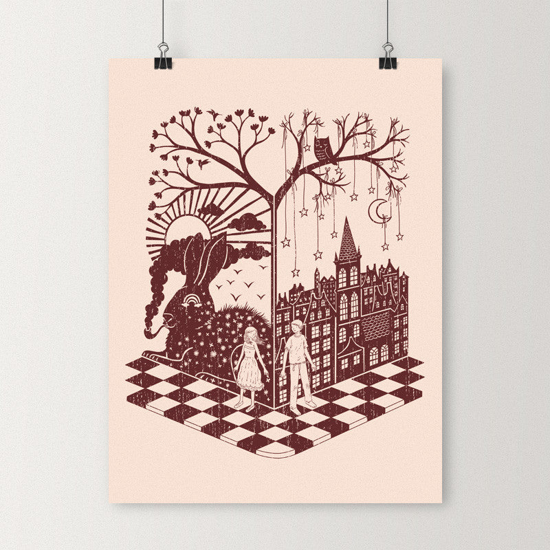 So close yet so far away - Art print