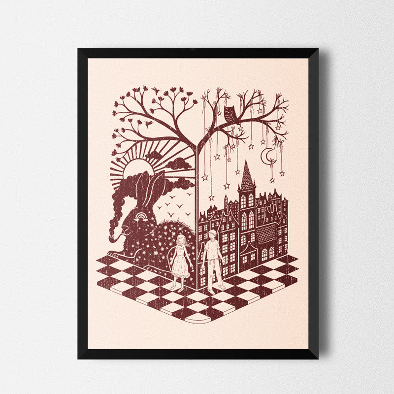 So close yet so far away - Art print