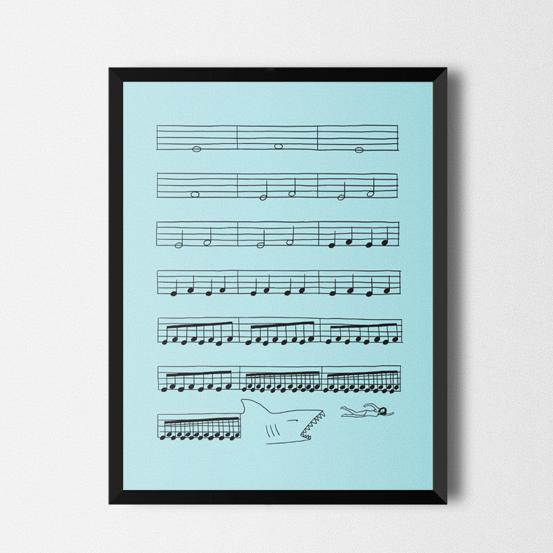 Jaws - Art print
