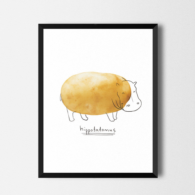 Hippotatomus - Art print