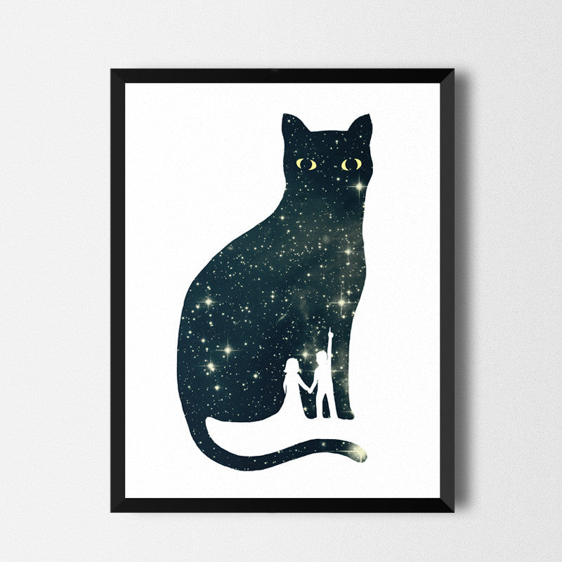4 Moons - Art print