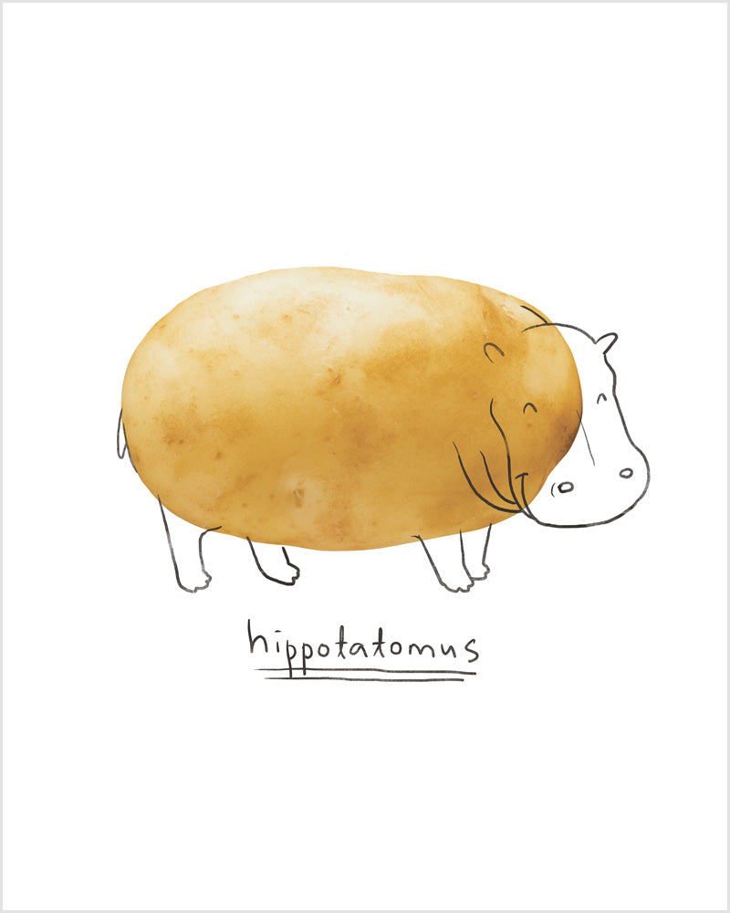 Hippotatomus - Art print