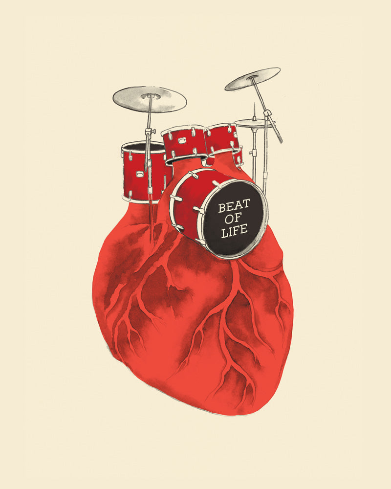 Beat of Life - Art print