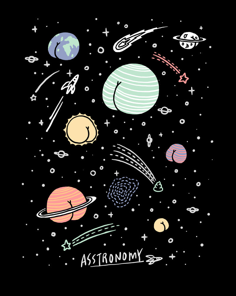 Asstronomy - Art print