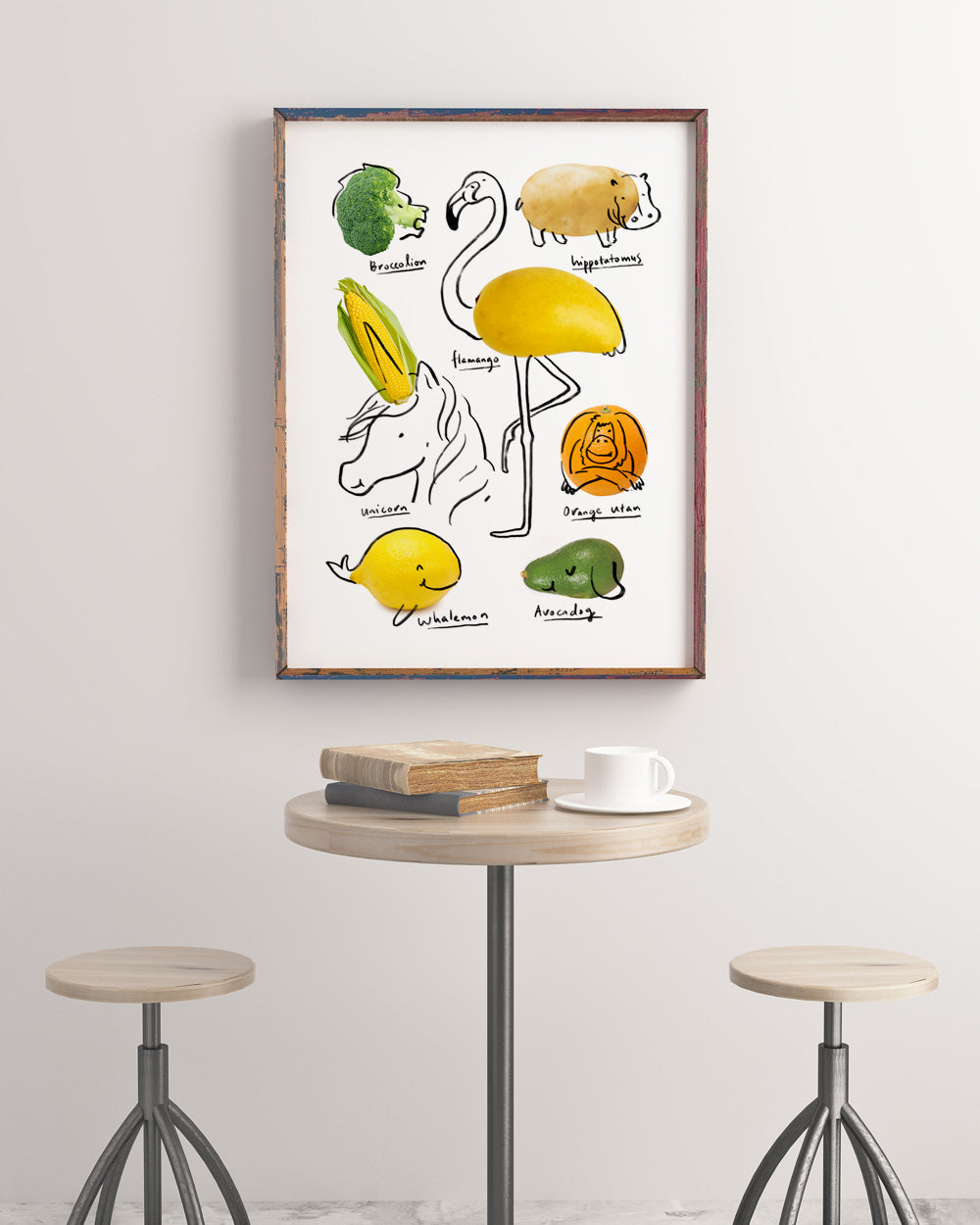 The Wild Vegan - Art print