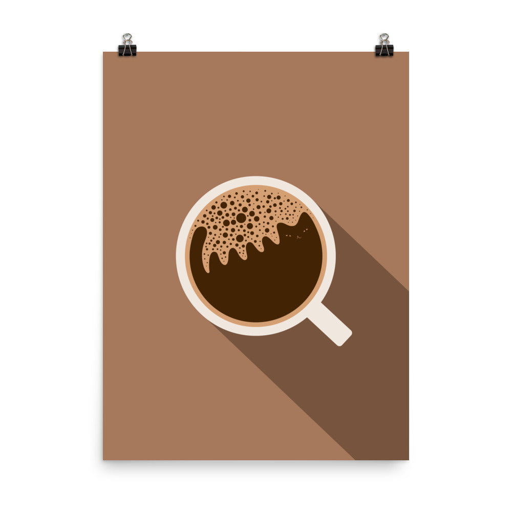 Coffee Cat 6 - Art print