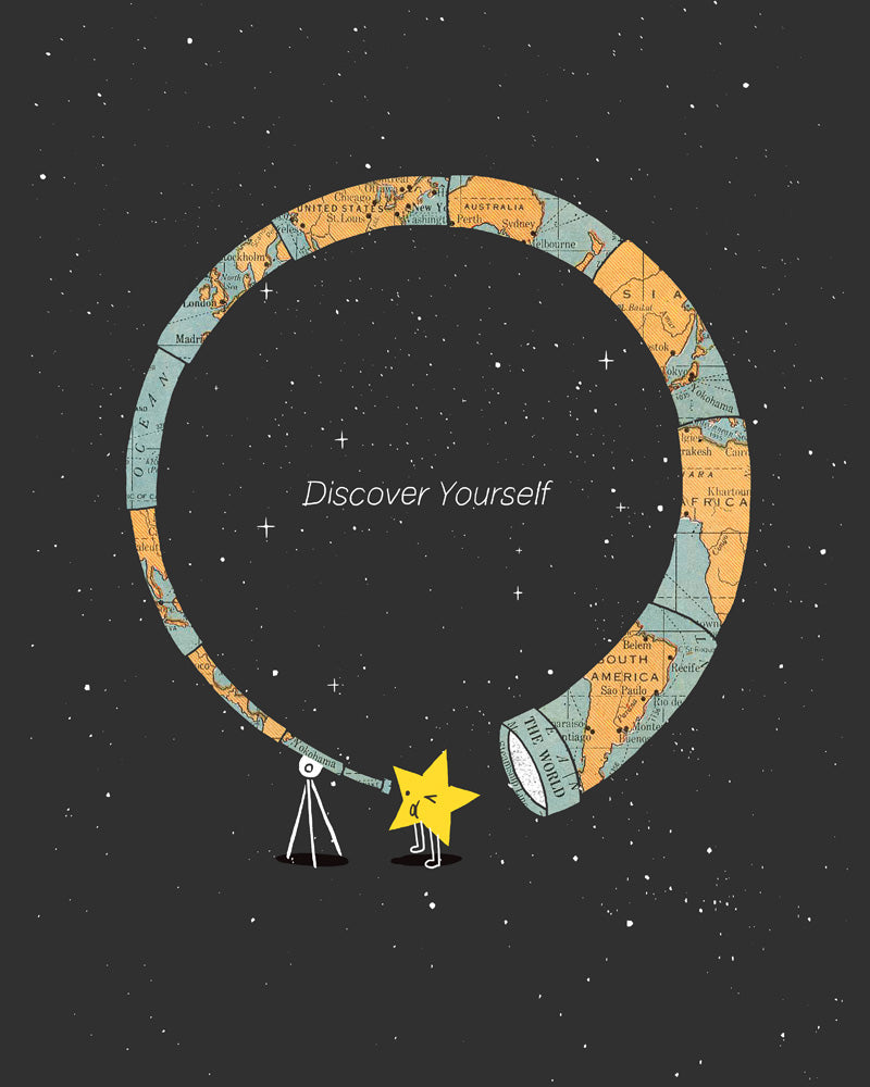 Discover yourself - Art print