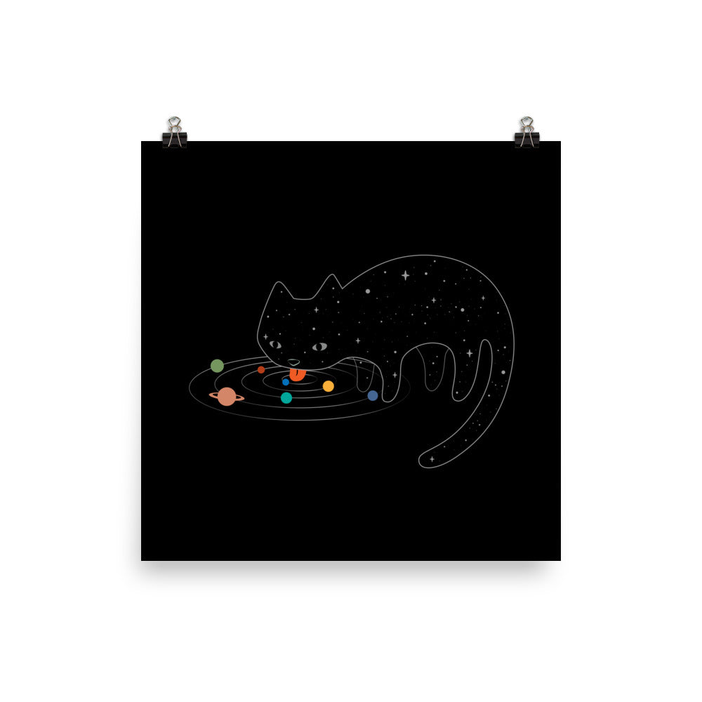 Cat Landscape 117: Catstronomy - Art print