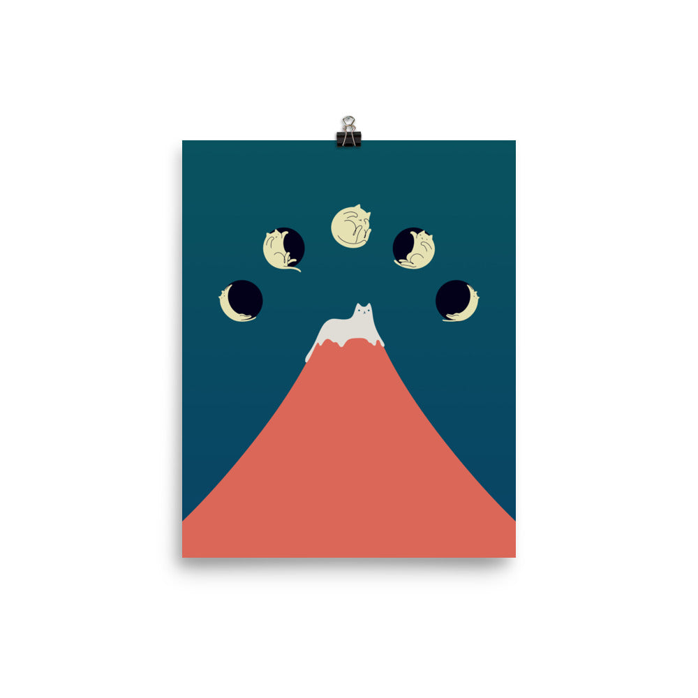 Cat Landscape 88 - Art print