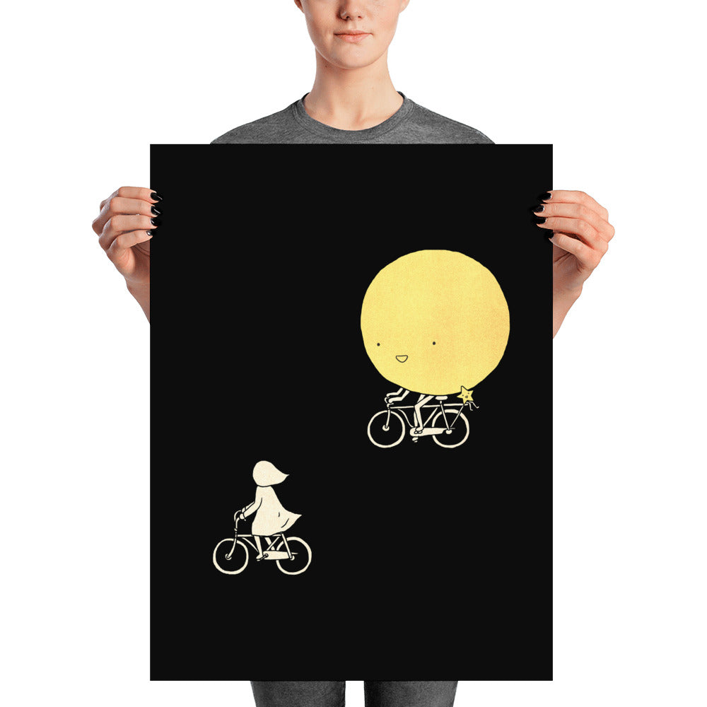 The Moon and Me - Art print