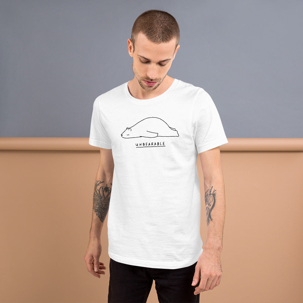Moody Animals: Bear - Unisex T-Shirt