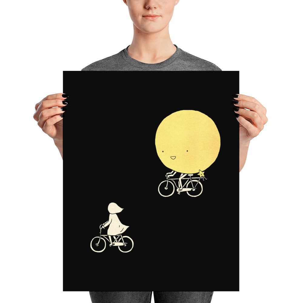 The Moon and Me - Art print