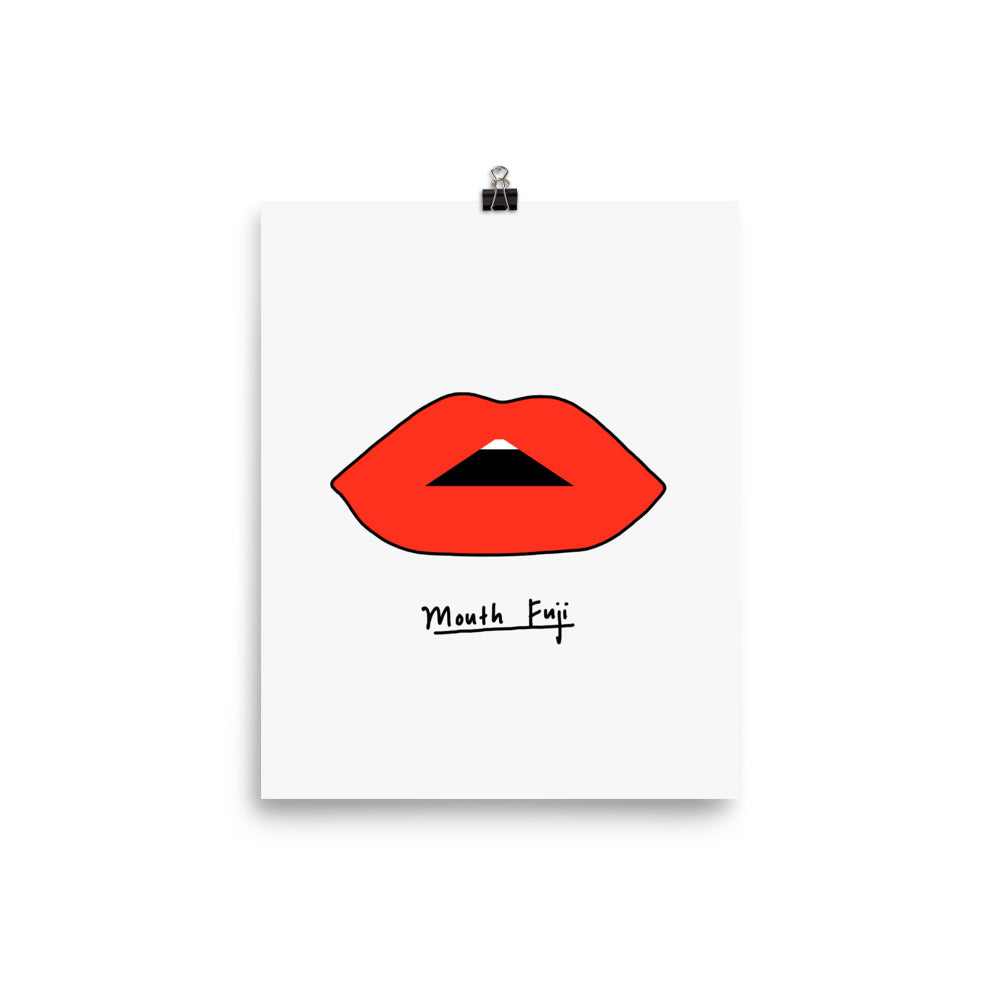 Mouth Fuji - Art Print