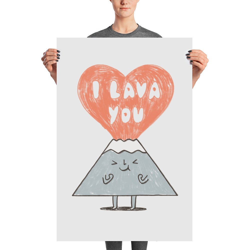 I Lava You 2 - Art Print