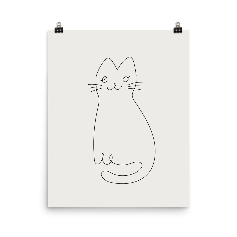 Meow - Art print