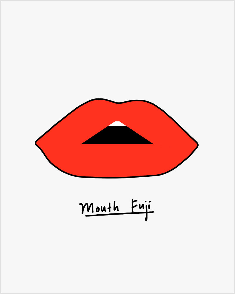 Mouth Fuji - Art Print