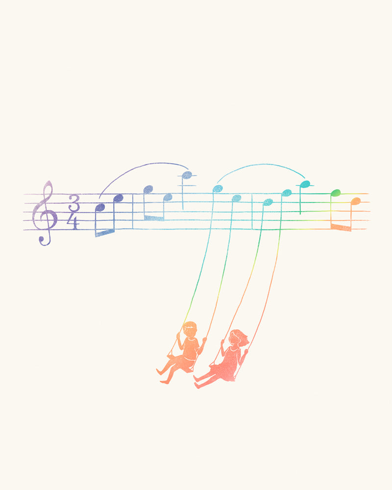 Music Swing - Art print